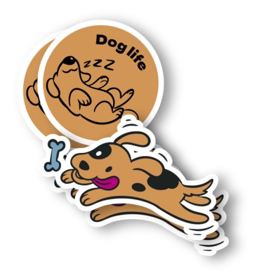 Laminované vinylové samolepky