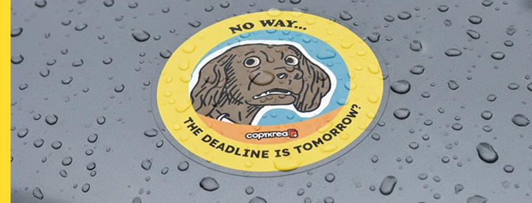 Laminované vinylové samolepky