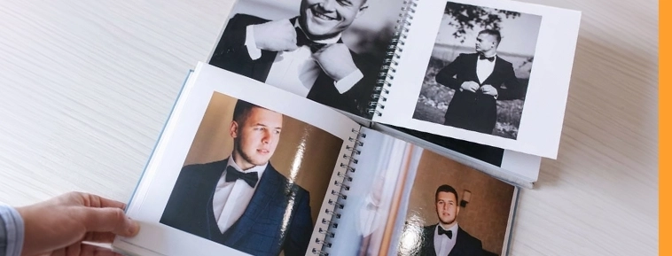 Fotoalbum s kroužkovou vazbou